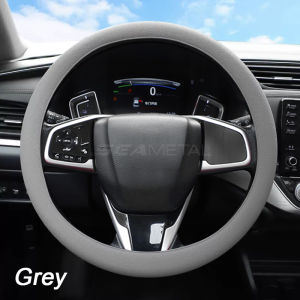SEAMETAL Summer Ice Feeling Car Steering Wheel Cover Ultra Thin Anti slip Silicone Car Steering Cover Car Accessories