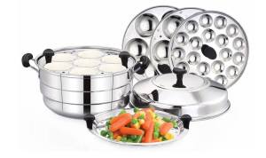 Diamond NX Idli & Steamer Pot(9/14/21 Idli)-Gas & Induction