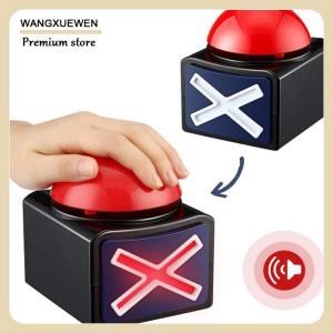 [COD] 2023 New Game Answer Buzzer Alarm Button With Sound Light Trivia Quiz Got Talent Buzzer