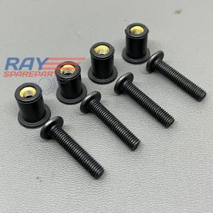 BAUT MUR KARET BODY VISOR WINDSHIELD SET YAMAHA NMAX AEROX LEXI XRIDE VIXION ORIGINAL