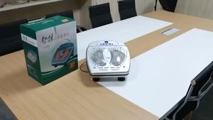 Electric Foot Massager Machine with Infrared Heating and Vibration Therapy for Plantar Circulation Relief