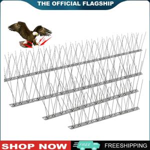 [TOPACE MALL] Fence Spikes Easy To Install Arrow Pigeon Spikes Fence Kit 10 Feet Coverage for Keeping Small Crows and Woodpeckers Away