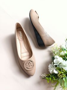 IVORY Sepatu Wedges Wanita Import 3cm W399-265