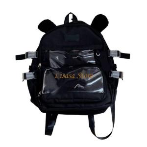 M6CC Women Large Capacity Backpack Student School Backpack Travel Backpack Itabag Backpack Lovely Dog Laptop Backpack2026