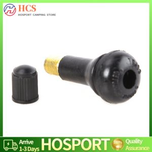 TR-413 Snap In Black Rubber Valve Stems - 100pcs Tubeless Valves for Optimal Engine Cooling and Climate Control Solutions