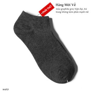 COMBO Tất Dài MAX Nato Vải Cotton Kháng Khuẩn Chống Mùi Hôi Màu Trắng Đen Xám Xanh Navy Đẹp Cao Cấp Trơn Trên Mắt Cá