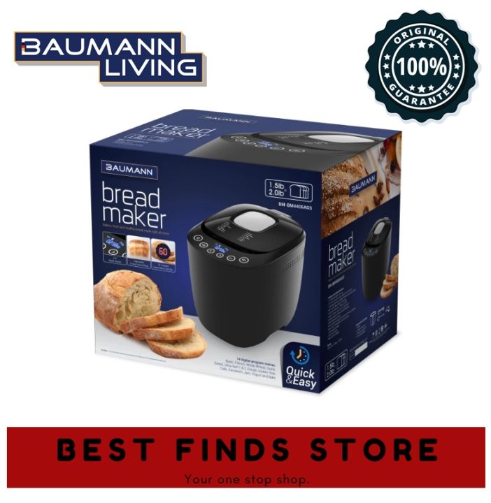 Baumann bread maker hotsell