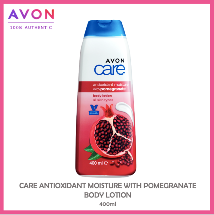 Avon Care Antioxidant Moisture with Pomegranate Body Lotion 400ml Lazada