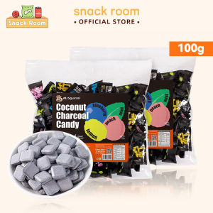 Mr.Squirrel Sugar Free Coconut Charcoal Mint Candy For Fresh Breath Mixed Fruit Candies wholesale Snacks Sweet 100g