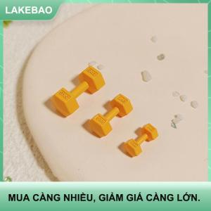 【LAKEBAO】 1pcs 1 12 Dollhouse thu nhỏ Barbell quả tạ tập thể dục phòng tập thể dục quả tạ mini mô hình đồ chơi Trọng lượng nâng Phụ kiện thiết bị