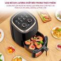 Nồi chiên không dầu FUJIHOME A4EW dung tích 4.5l,  vỉ chiên phủ chống dính - Công suất 1400W - Bảo hành điện tử 18 tháng. 