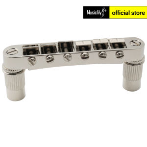 Musiclily Pro 52Mm Chuỗi Khoảng Cách Tune-O-Mmatic Cầu Cơ Thể Rộng Lp Cầu Cho Epiphone Les Paul Sg Phong Cách Guitar Điện