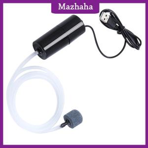 Mazhaha Aquarium oxy máy bơm không khí Fish Tank USB im lặng Máy nén khí Aerator xách tay mini nhỏ oxygenator Aquarium phụ kiện 5V 1W