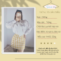 Áo sơmi trắng nơ bèo tiểu thư [100% Ảnh thật shop tự chụp]. 