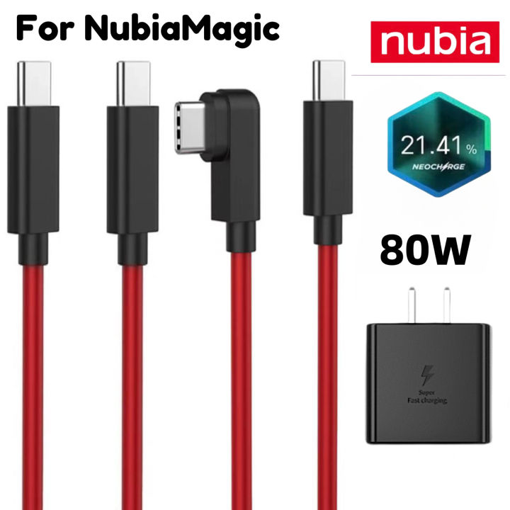 Cho ZTE Nubia redmagic 120W 5A Cáp dữ liệu chơi game neocharge PD Type ...