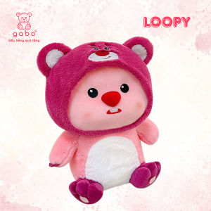 gấᴜ bông Loopy Cosplay cute đáng yêu đồ chơi nhồi bông quà tặng cao cấp dành cho bé