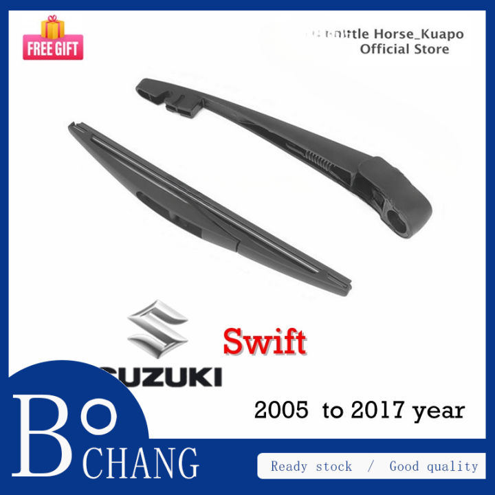 BC Suzuki Swift Rear Wiper Assembly (Set/Arm/Blade/Nut Cover Cap) for ...
