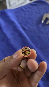 จิวขยายงานอคิลิคขนาด14มิลสกรีนลาย