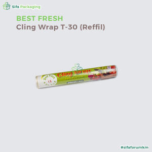 Wrapping Film Best Fresh BOX Mini Plastik pembungkus makanan Plastik wrapping makanan Food wrapping Cling Wrap isi 2 Box
