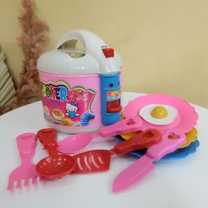 (COD) Mainan Anak Masak Masakan Rice Cooker Magic Com Plastik / Mainan Masak Masakan / Mainan Edukatif Anak / Mainan Anak Perempuan