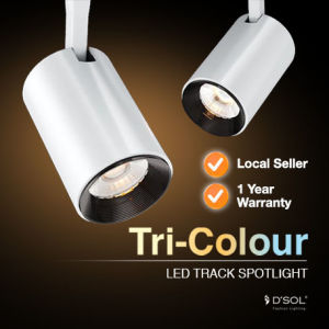 7W Tri-Colour 3CCT LED Track Spotlight Tri-Colour (3-Tone) 3000K 5000K 4000K*Local Warranty