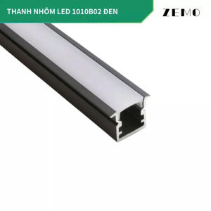 Thanh nhôm LED chiếu thẳng 1010B02 (gửi hàng thanh 1m) (cần gửi thanh 3m lh shop)