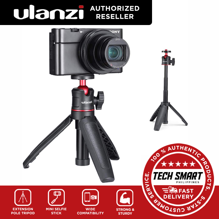 ULANZI MT-08 Extension Pole Tripod Mini Selfie Stick Tripod Stand