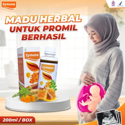 ZYMUNO ORIGINAL ASLI - Madu Herbal Meningkatkan Kesuburan Untuk Program Hamil 100% Herbal Alami