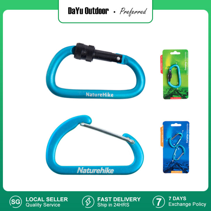 Móc Khóa Chữ D 8cm Naturehike 8Cm D-Type Multifunctional Hang Buckle Without Lock | Công Ty TNHH