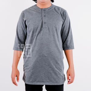 Koko Kurta Pakistan Bahan Kaos Lengan Tiga Perempat