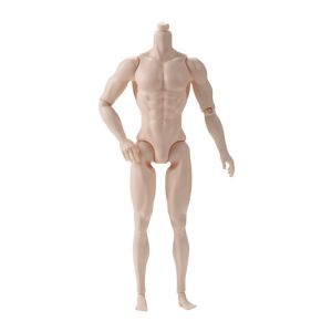SIRENXI Chiều cao 31cm 1/6 Cơ Thể Nam Trắng Bình Thường Nâu Khớp di chuyển Thân hình nhân vật hành động Quà sinh nhật Thay thế Người mẫu nam Phụ kiện búp bê