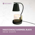 Hysses Halo Candle Warmer - Black. 