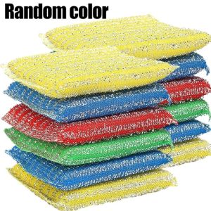 4/20pcs Kitchen Dishwashing Sponge Household Double-sided Cleaning Sponge Wipe Scouring Pad Cleaning Supplies Cleaning Tool