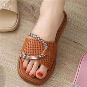 HaOGoS | Sandal Karet Wanita PCU Slop Teplek 3D Dot Print Intan Permata MKY JSD2023-1 37-41