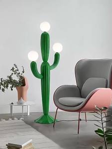 Cactus Floor Lamp Living Room Sofa Pastoral High-End Feel Homestay Study Decorative Lighting