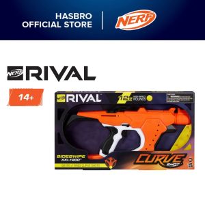 Nerf Rival Curve Shot Sideswipe XXI-1200: Fire Curve Shots or Straight. Perfect Outdoor Blaster for Teens Ages 14+