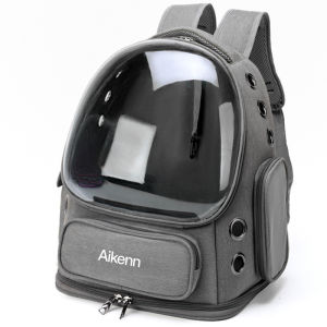 AIKENN Cat Backpack Pet Carrier Travel Bag Large Space Capsule Pet Backpack Carrier Breathable