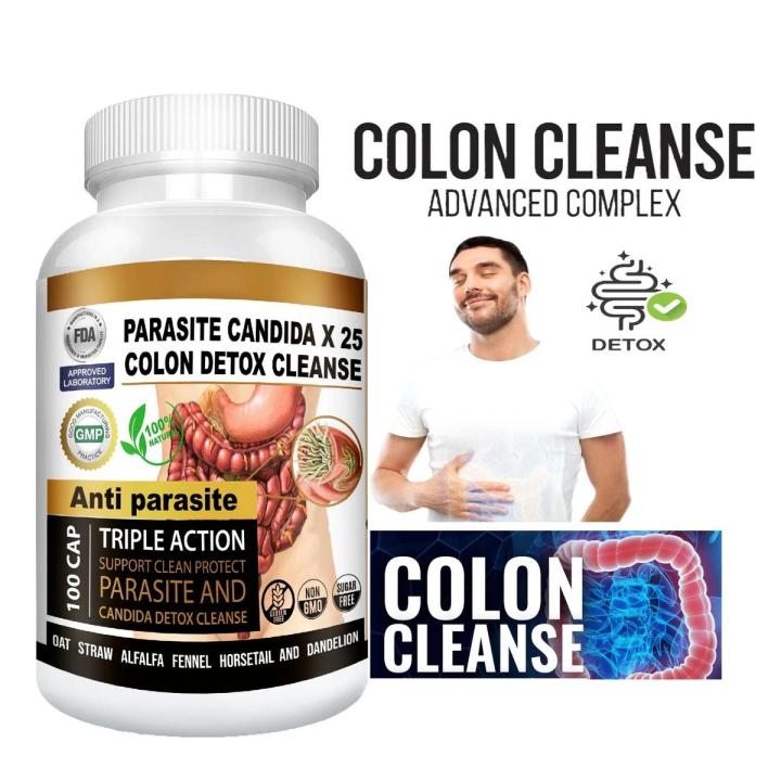 63 12 กำจัดปรสิต ANTI PARASITE & CANDIDA DETOX ผลิตภัณฑ์ทำความสะอาดร่างกาย ...