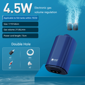 Aquarium fish tank oxygen pump submersible pump silent high power oxygen pump