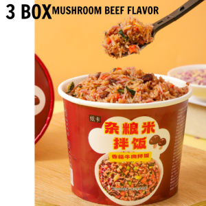 [READY] INSTANT CEREAL MIXED RICE 3 Delicious Flavors No cooking required convenient & quick
