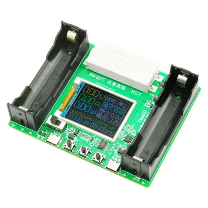 18650 Module 18650 Battery Tester Module MAh MWh Type C Digital Battery Power ...