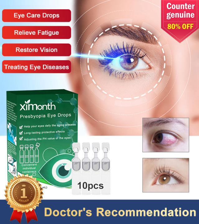 Eye Drops Relieve Eye Fatigue Dry Itchy Eyes Sore Eyes Blurred Vision ...