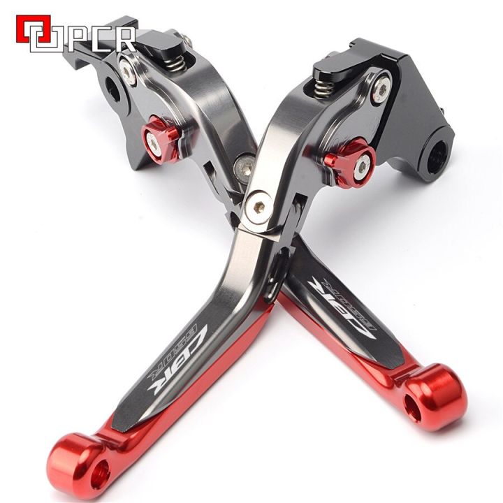 With CBR 650R LOGO Motorcycle Aluminum Brakes Clutch Levers For Honda ...