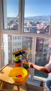 Cây lau kính thông minh 3 trong 1 chổi lau kính gạt nước