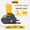 Booster ghế ô tô OHHO Jovikids cho bé 6 - 12 tuổi (hỗ trợ chiều cao cho bé 125-150cm). 