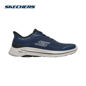 Skechers Men Slip-Ins GOwalk 8 Walking Shoes - 216789-NVY Air-Cooled Goga Mat Kasut Sneaker Casual Lelaki SALE