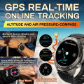 SKMEI DM56 Smartwatch GPS Map | 1.43 Amoled | 5ATM Waterproof | Compass | Altitude Air Pressure Jam Tangan Pria Sports Watch. 