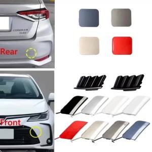 Front Rear Bumper Tow Hook Cover Trailer Hauling Eye Lid Lower Grille Cap 5312802310 For Toyota Corolla Altis Seadn 2019-2023