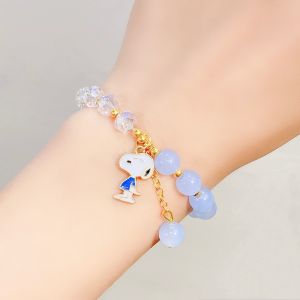 Alobeauty - Gelang Manik Kristal Glass Beads Bracelet Aksesoris Remaja Pelajar Wanita Kekinian Korean Cute Style