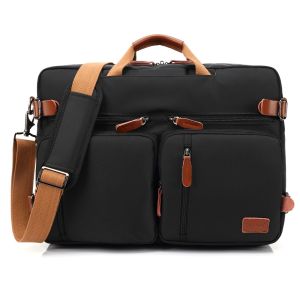Handbag Business Briefcase Rucksack Convertible Backpack 15 17 inch Notebook Bag Shoulder Messenger Laptop Case2026